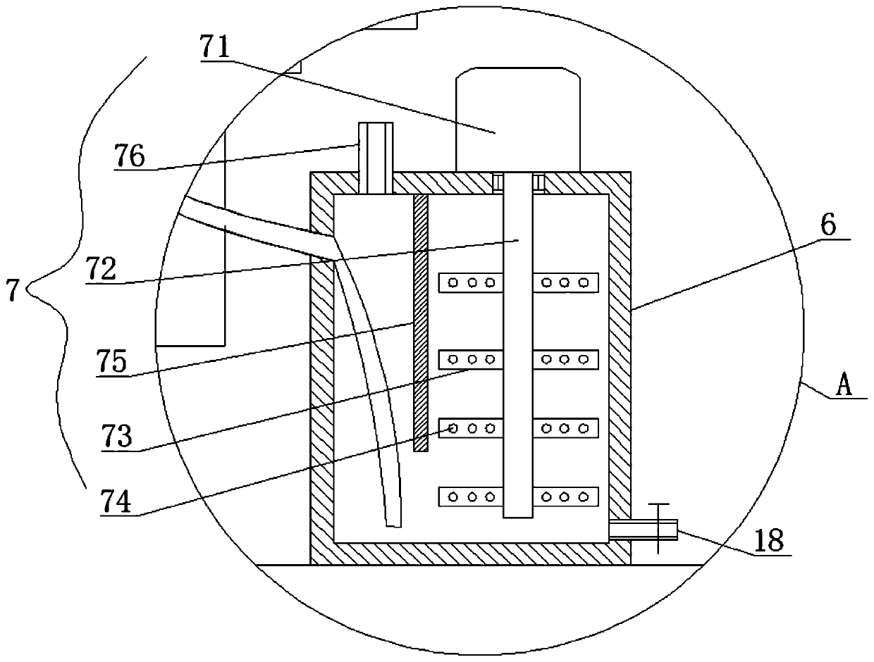 Efficient intelligent device for sticking connecting paper in gift box automatically