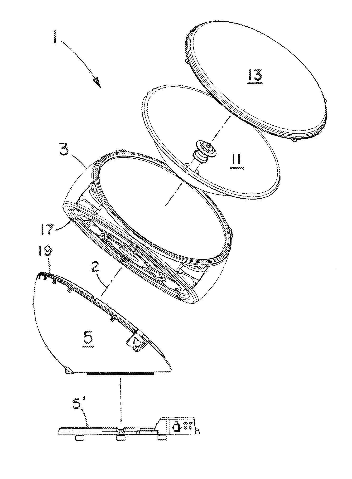 Enclosure system for an antenna