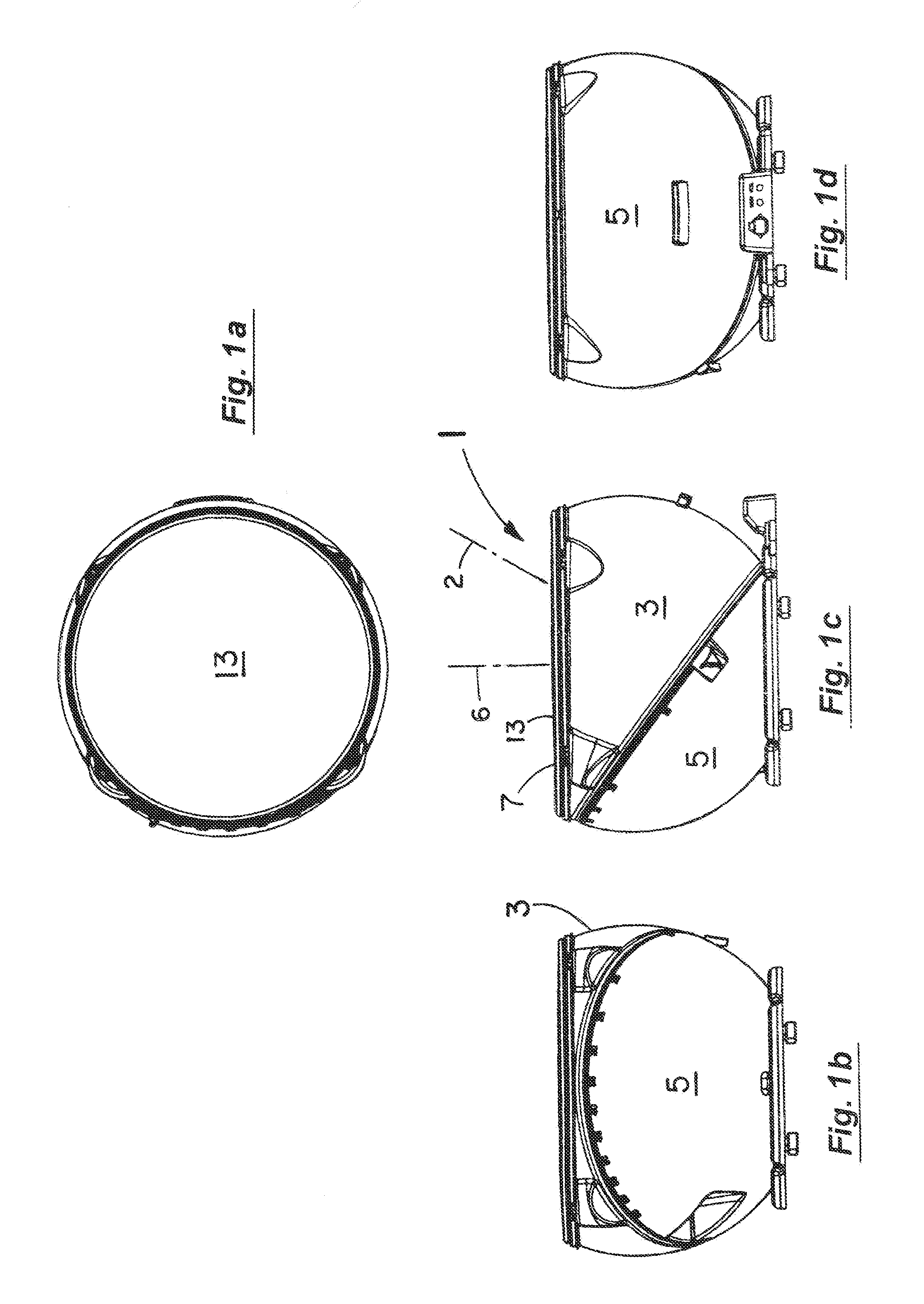 Enclosure system for an antenna