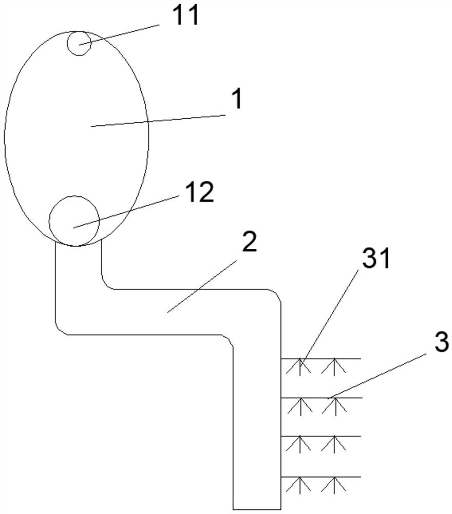 Coal drop pipe cleaning device for coal conveying system