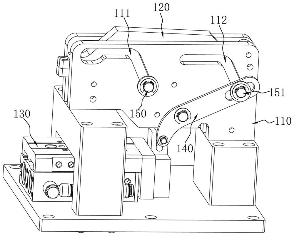 A press-holding mechanism for crankcase leak detection and a crankcase leak detection device