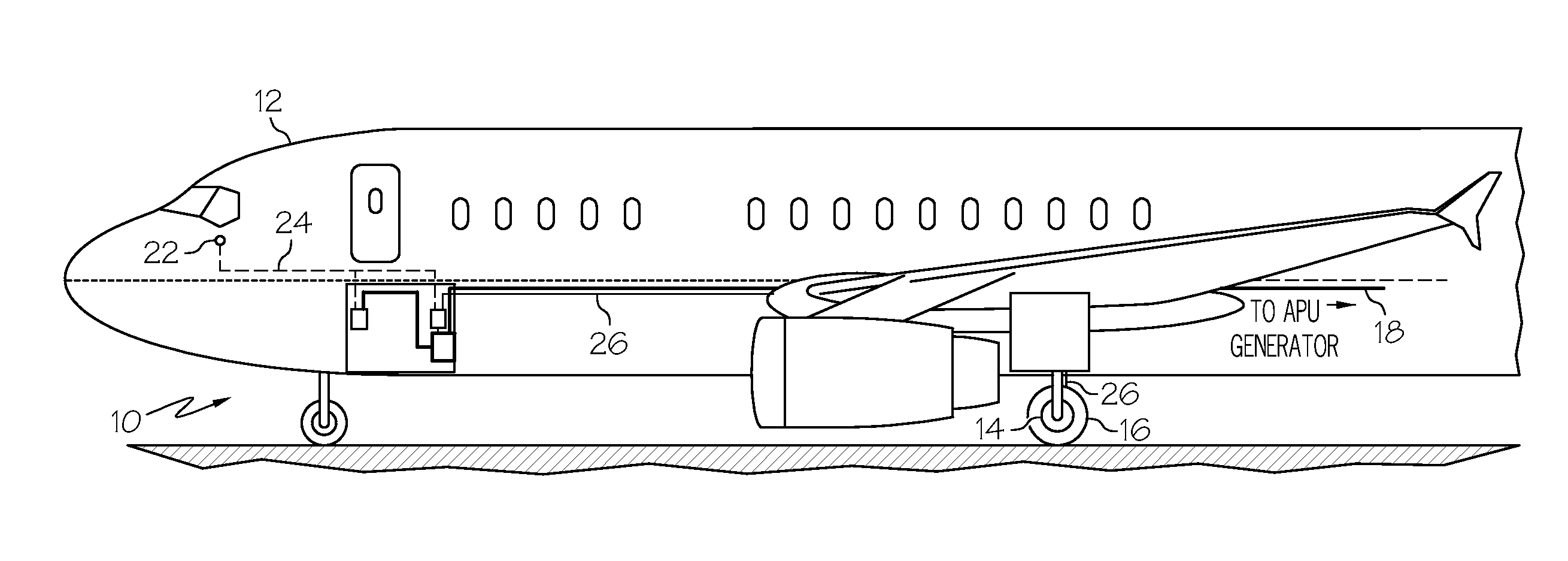 Compact electric taxi assembly for installation on an aircraft