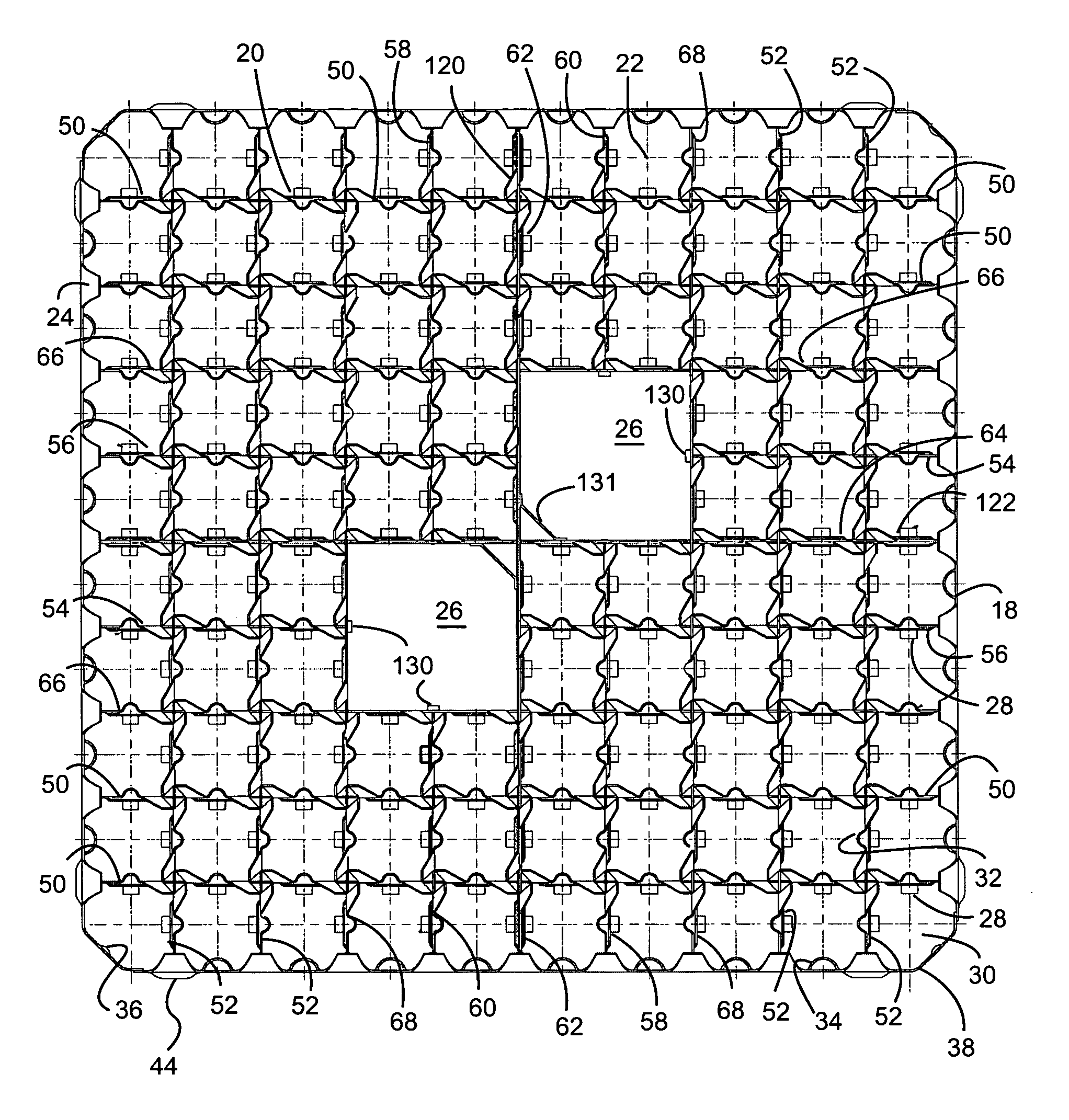 Fuel spacer for a nuclear fuel bundle