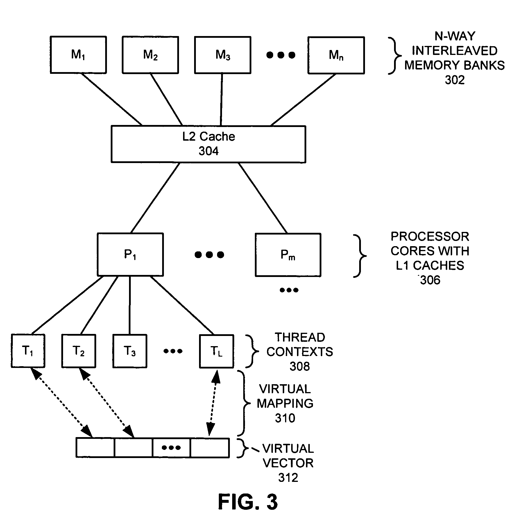 Method and apparatus for supporting vector operations on a multi-threaded microprocessor