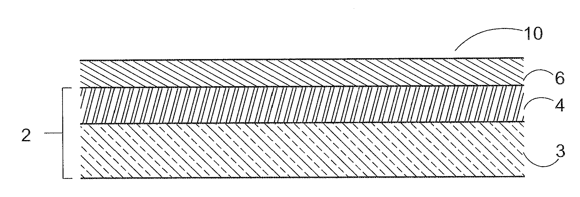 Polyester film with adhesive properties