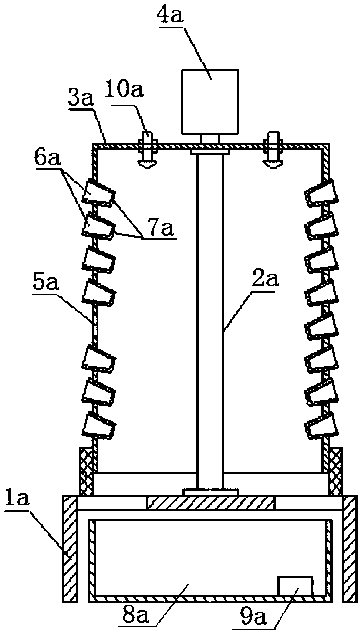 Rotary three-dimensional planting device