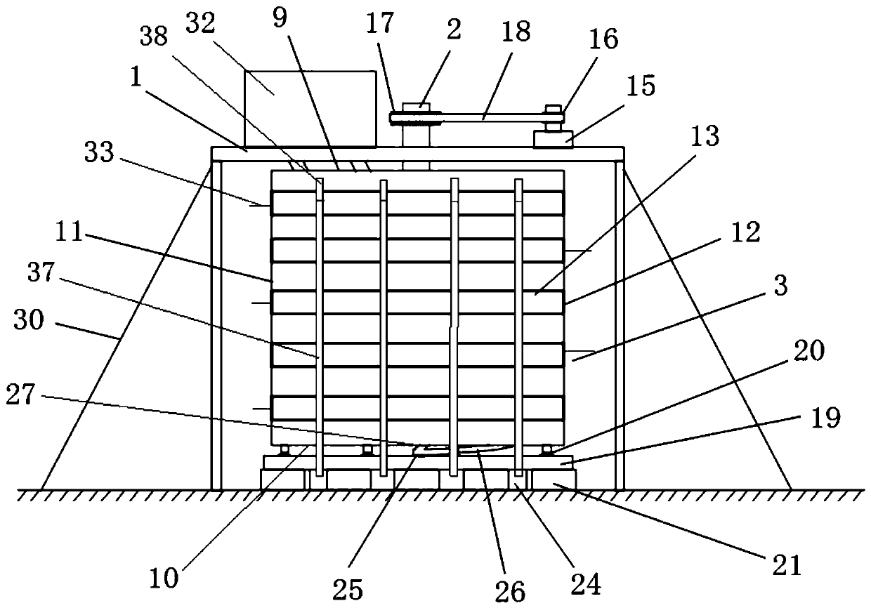 Rotary three-dimensional planting device