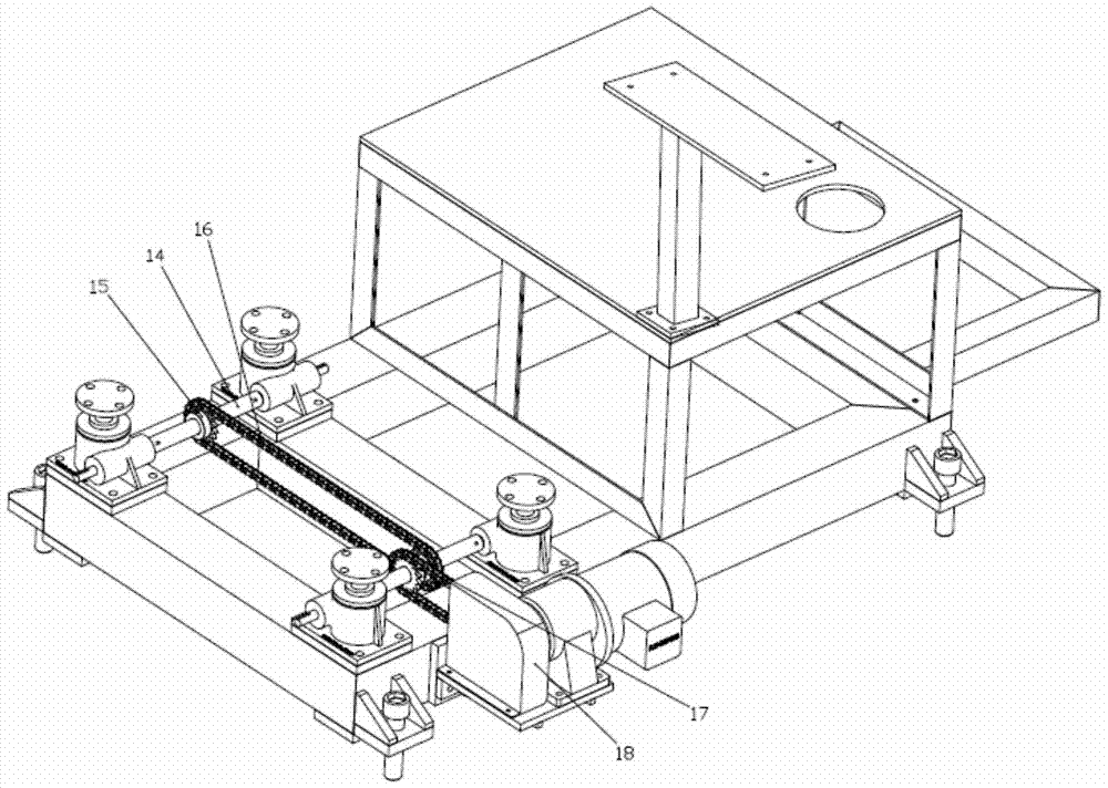 A kind of metal wire feeding online cutting machine