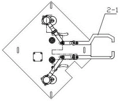 Spring roll automatic forming device