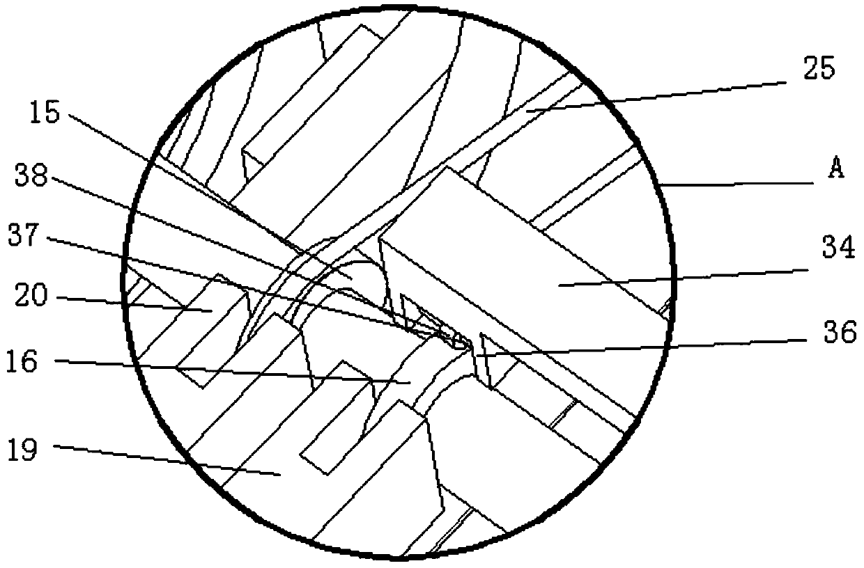 A servo motor reliability test loading device and using method