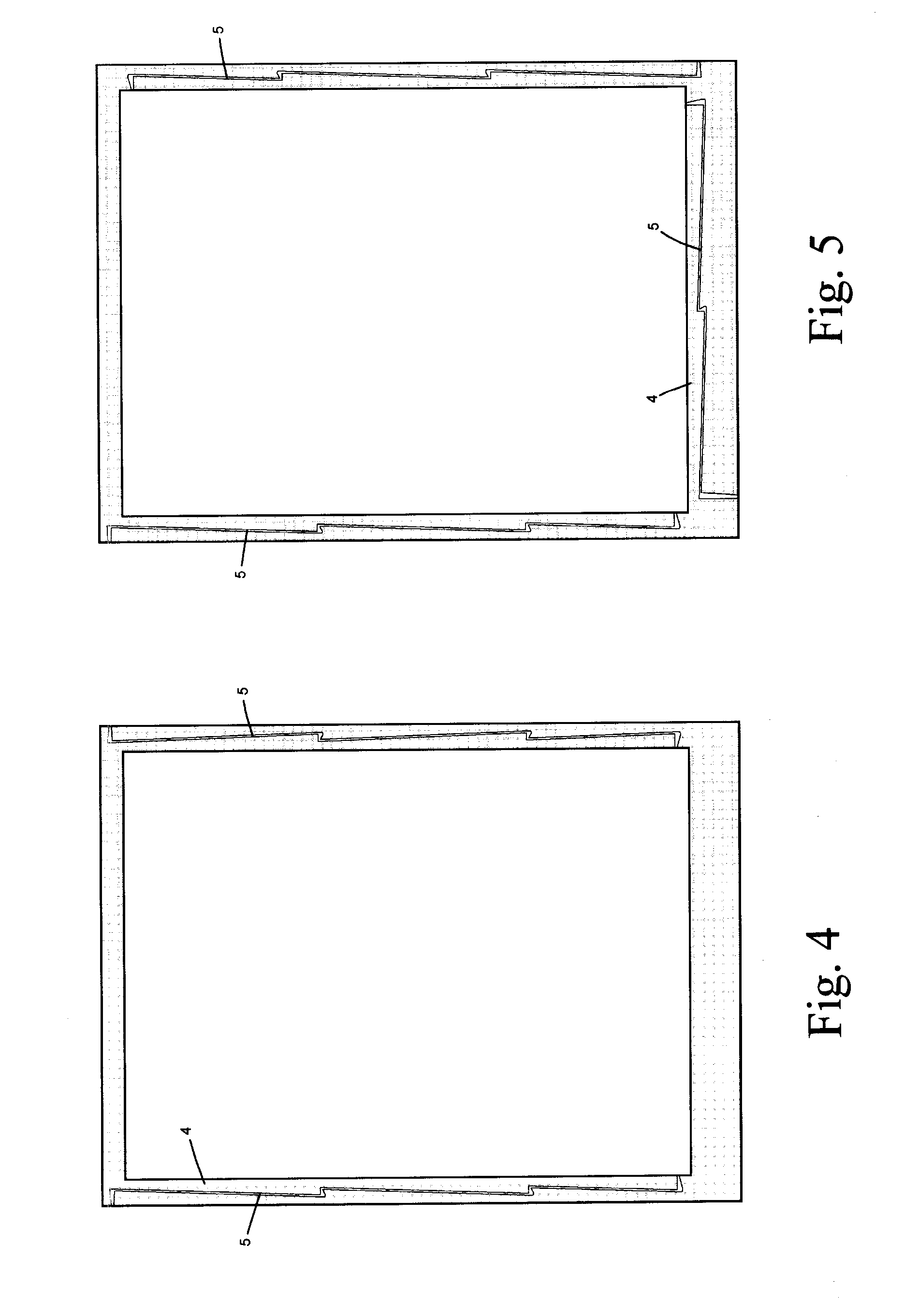 Air pressure balance structure for touch panel