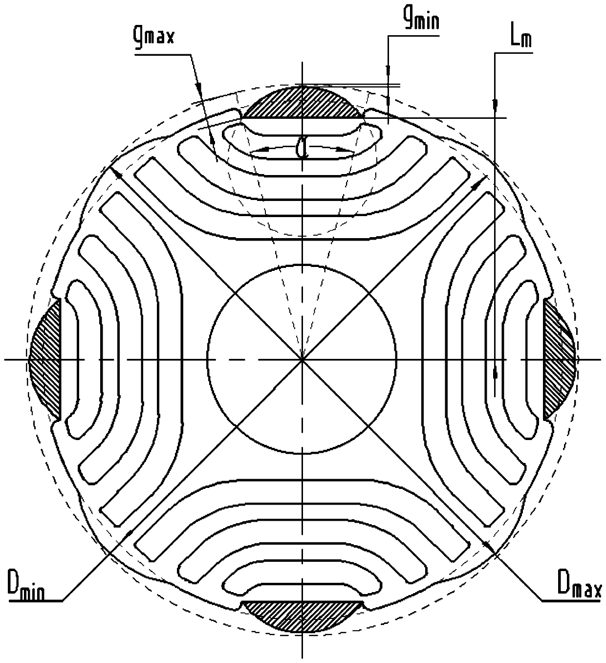 Motor rotor and reluctance motor