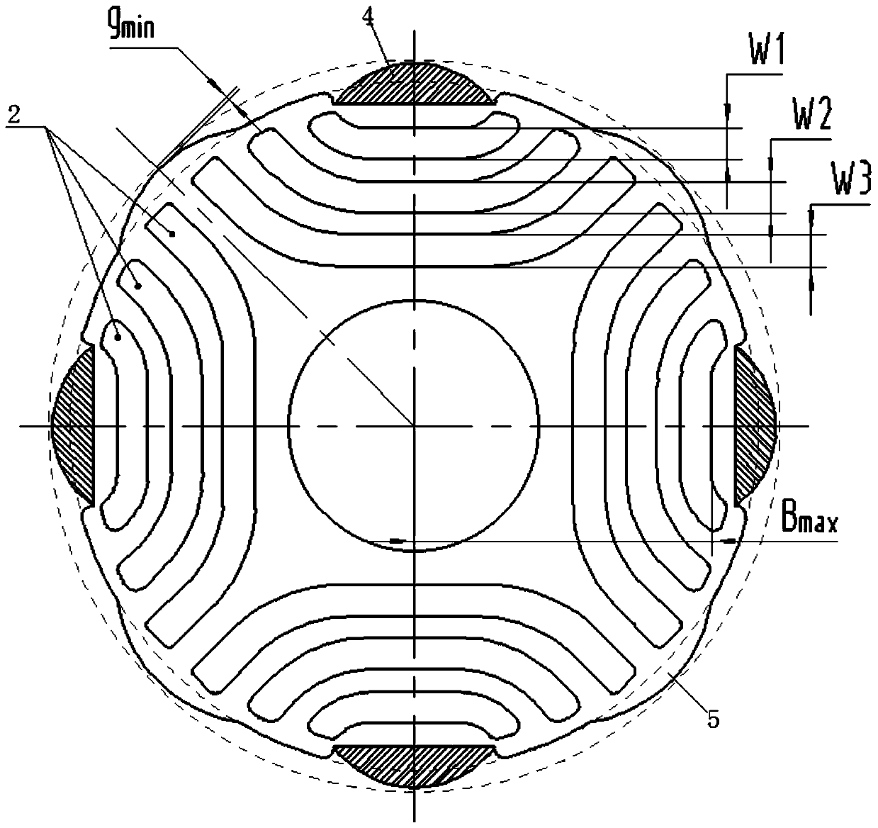 Motor rotor and reluctance motor