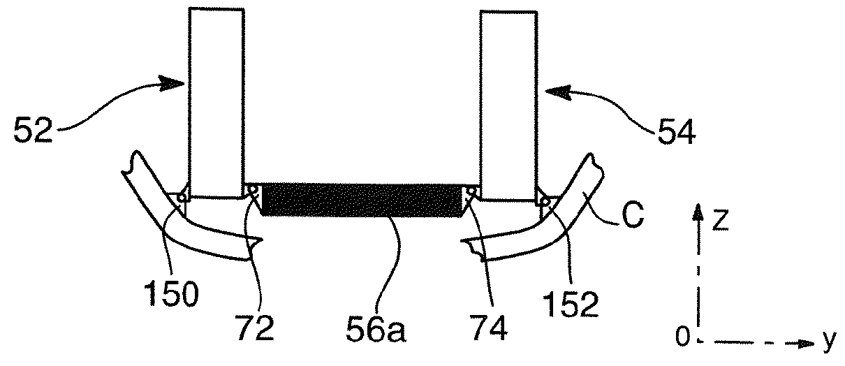 Avionics cargo hold module having an upper integrated floor