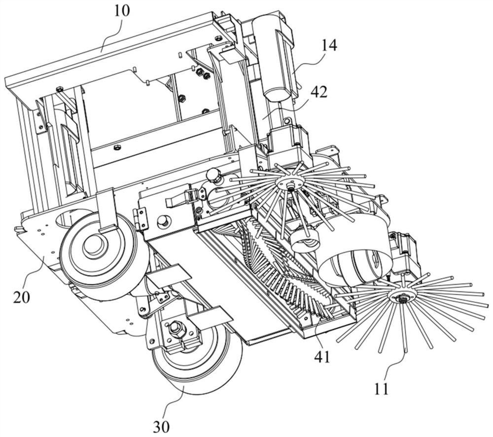 A cleaning component and cleaning robot