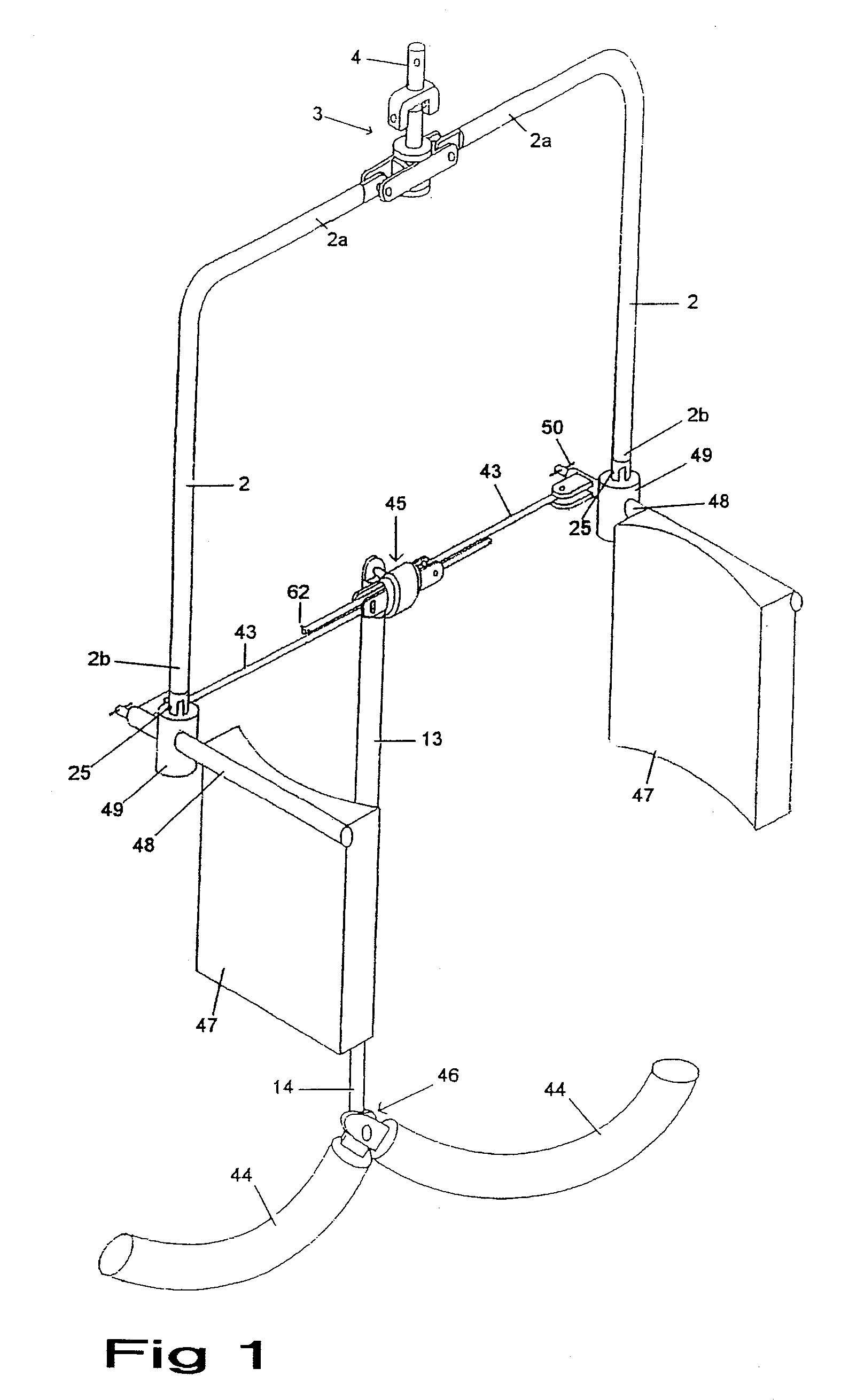 Patient lifting device