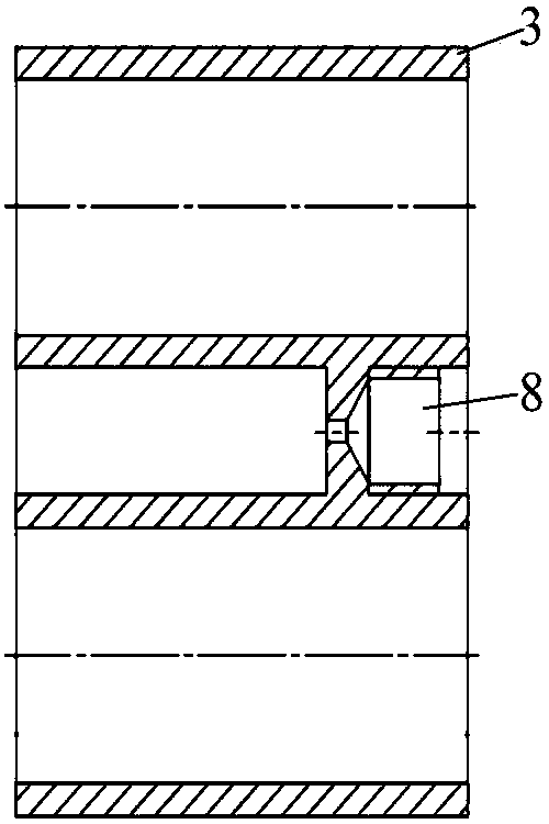 Probe, device and method for measuring two-dimensional distribution of incident angle of intense pulsed electron beam