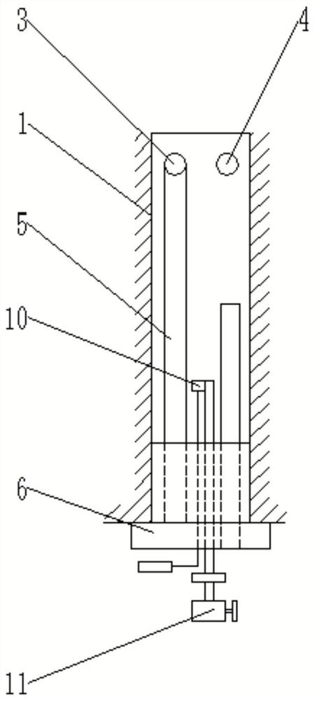 An underground coalbed gas extraction method and a liquid nitrogen flow freezing cracking device used therefor