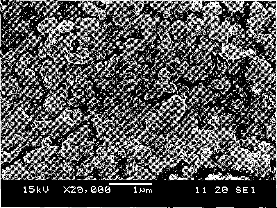 Fenofibrate nanometer suspension and preparation method thereof