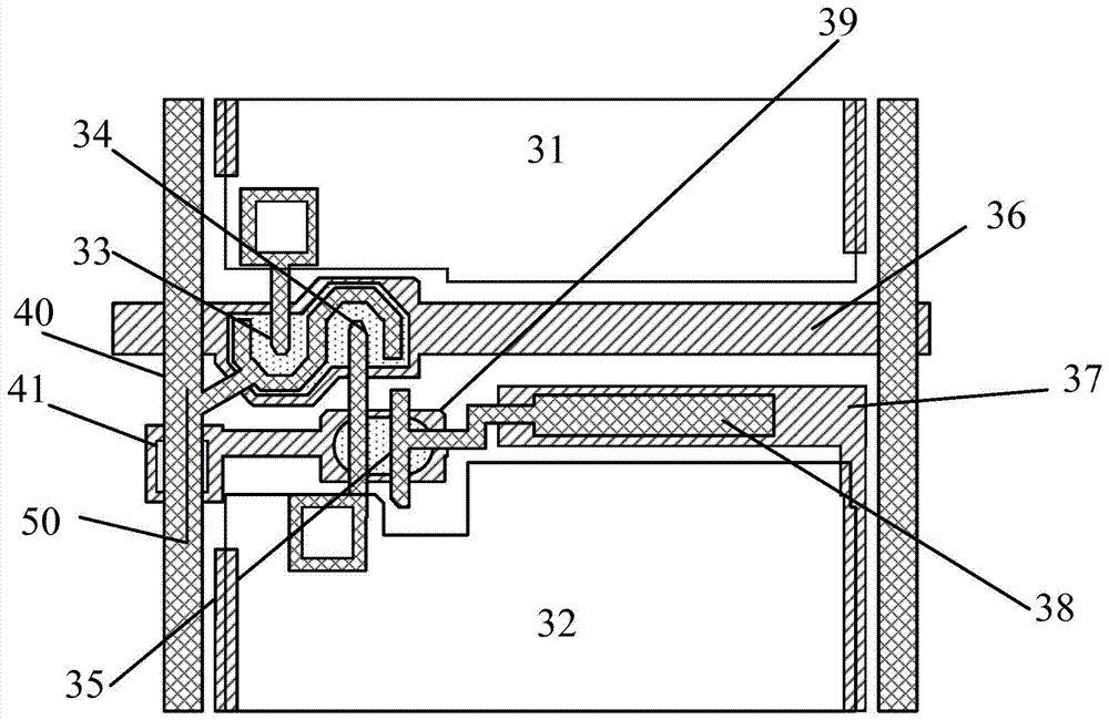 Low-color-error liquid crystal array substrate and drive method thereof