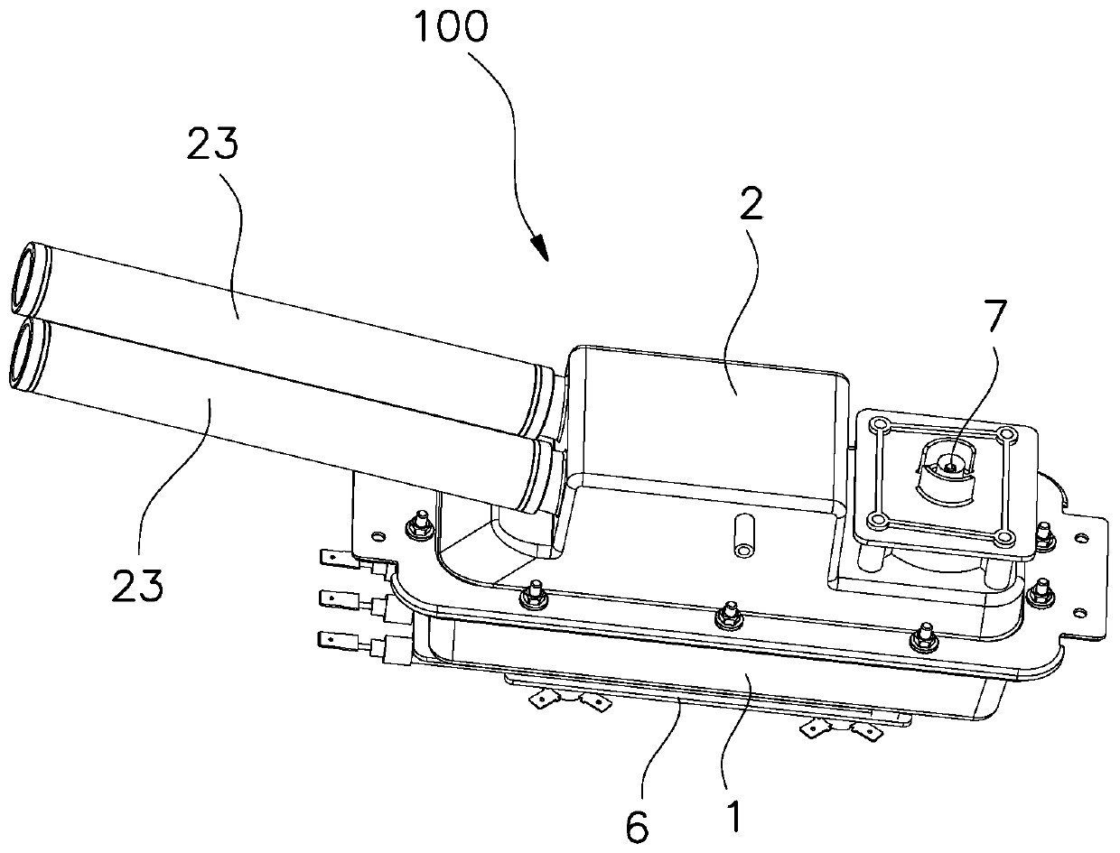 Steam generator and steam box with steam generator