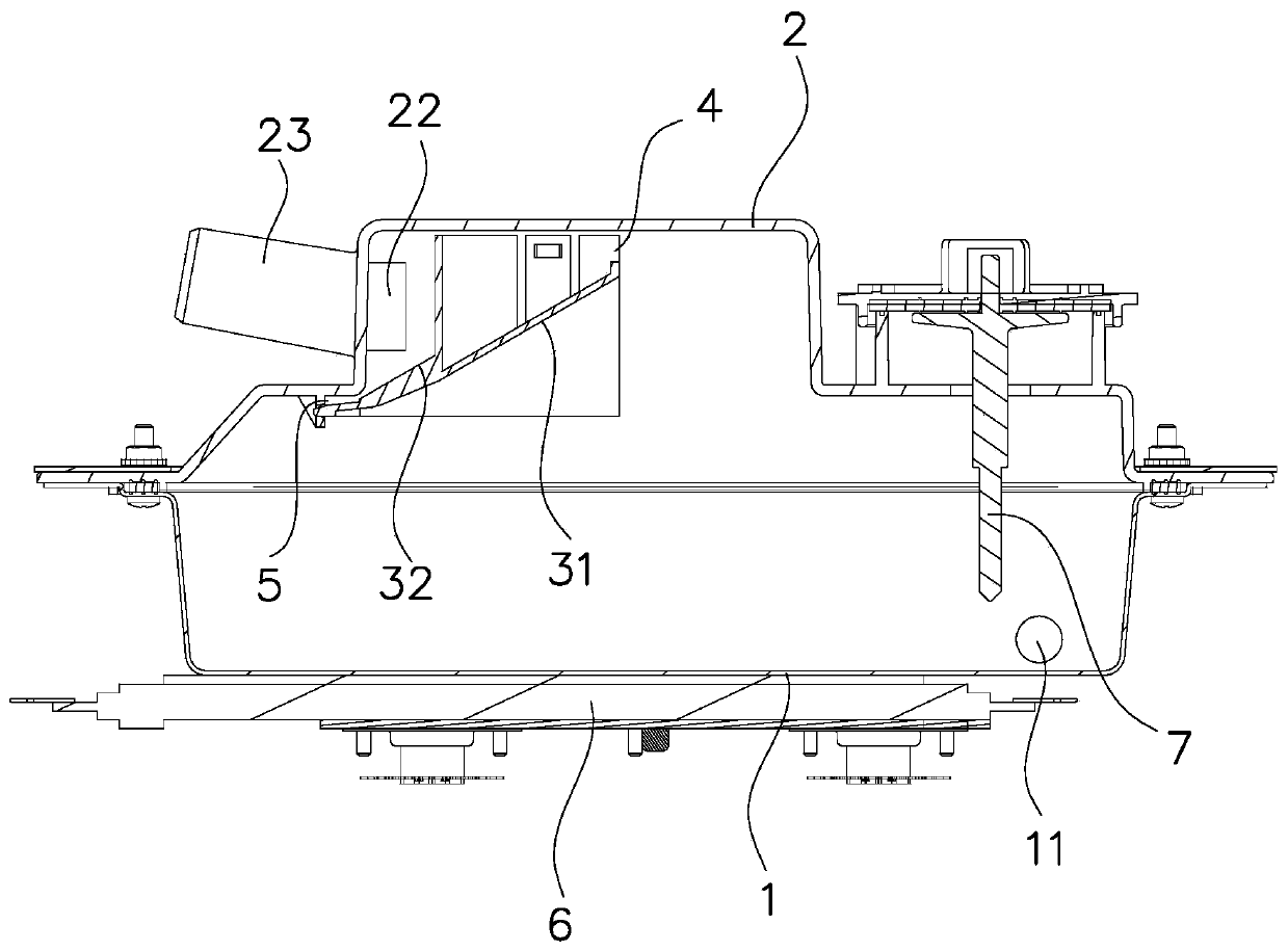 Steam generator and steam box with steam generator