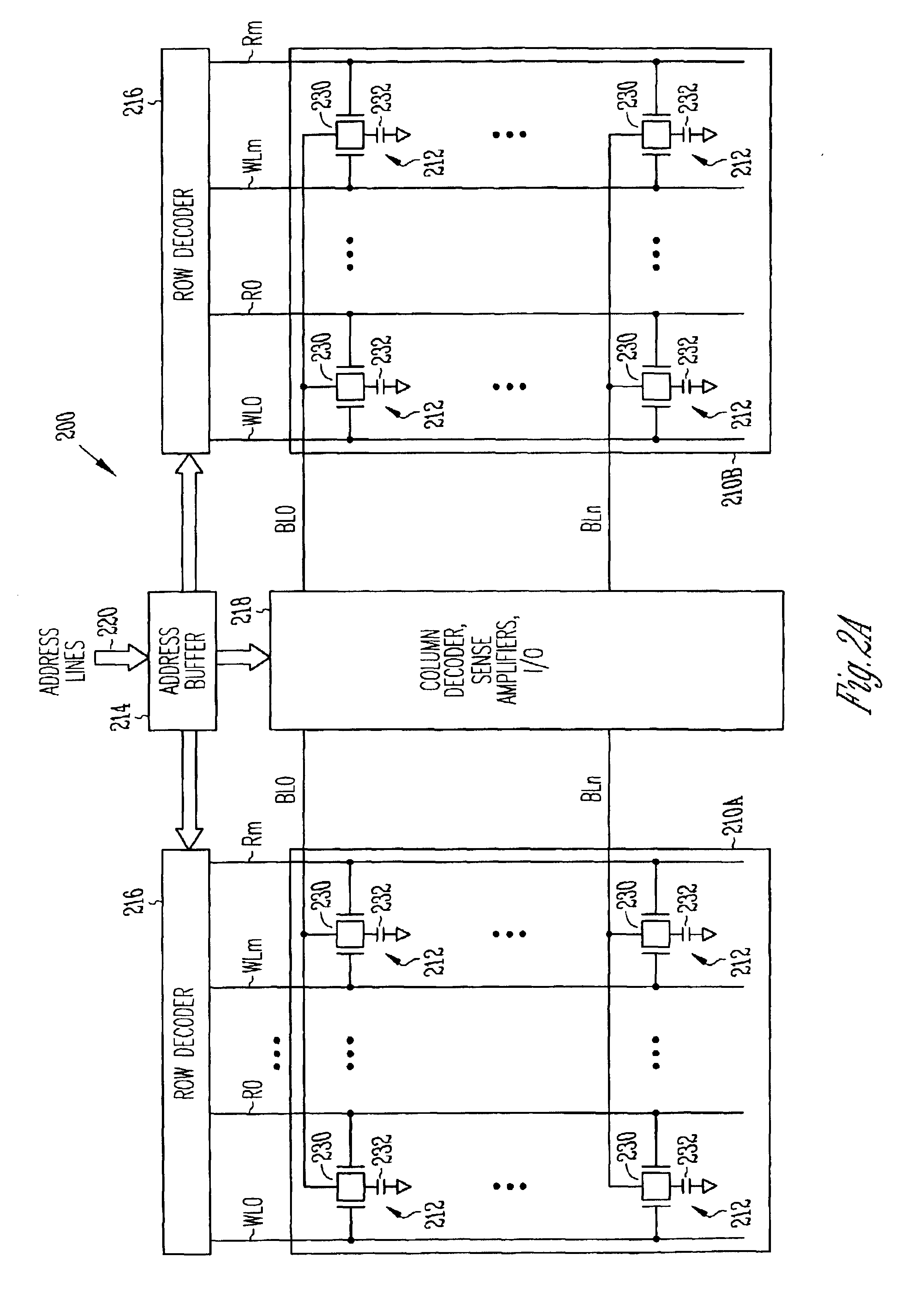 Method of forming a memory having a vertical transistor