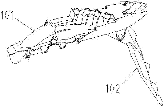 Two-wheeled motor vehicles with new rear fenders installed