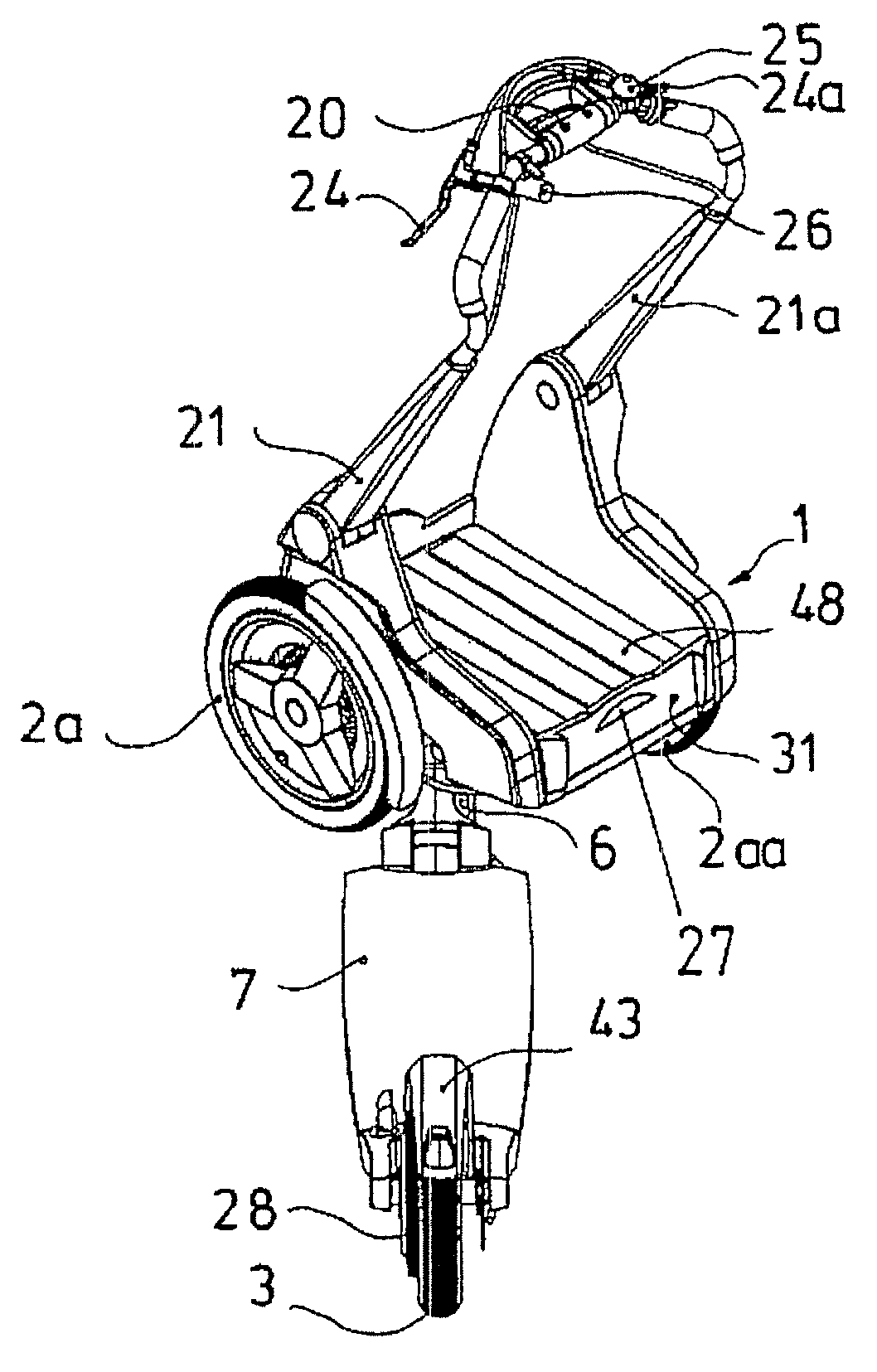 Load and/or transport cart