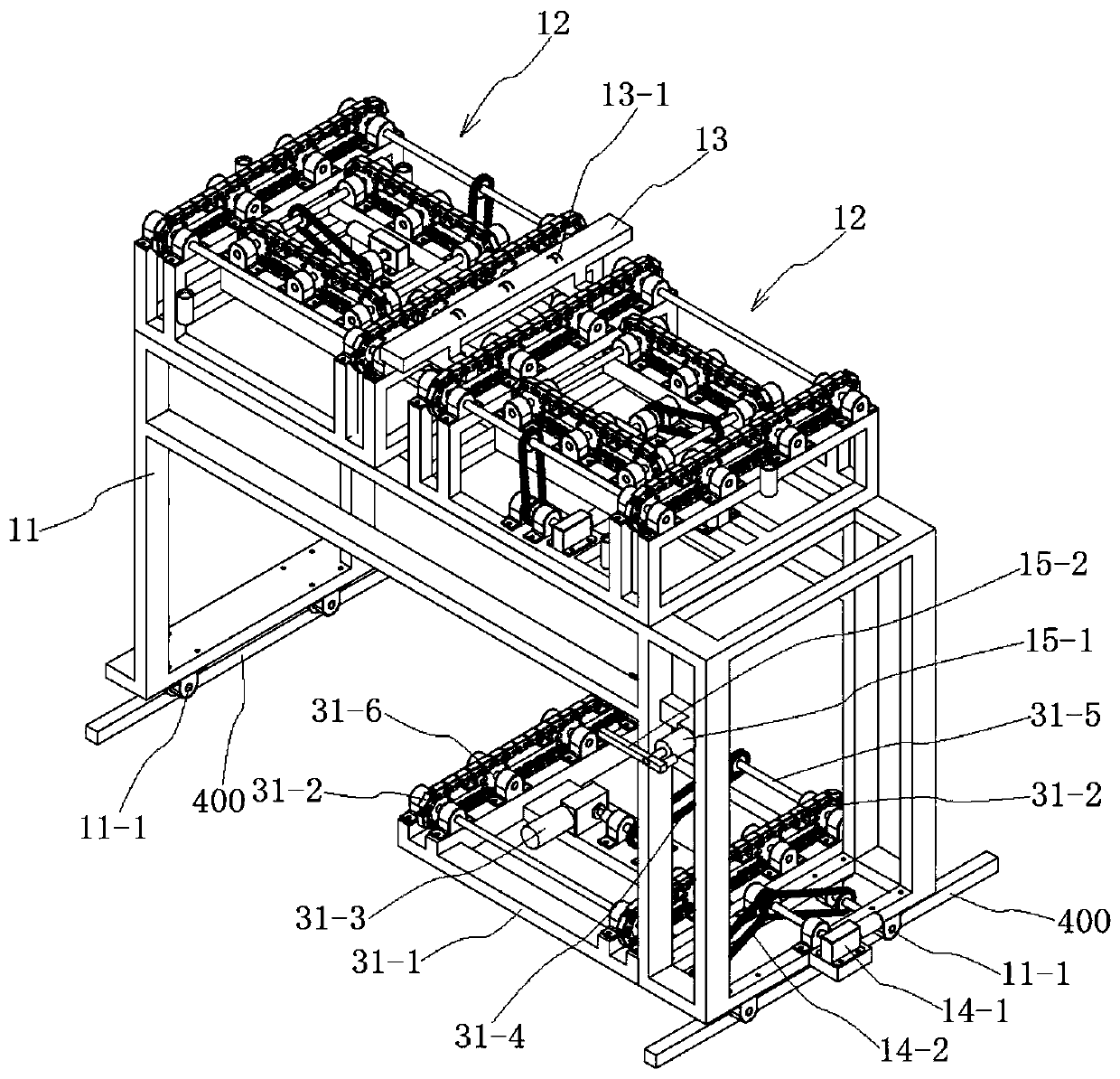 Planar moving type modularized intelligent stereo garage