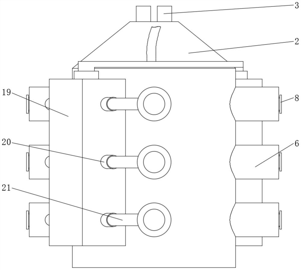 Magnetron sputtering vacuum coating machine