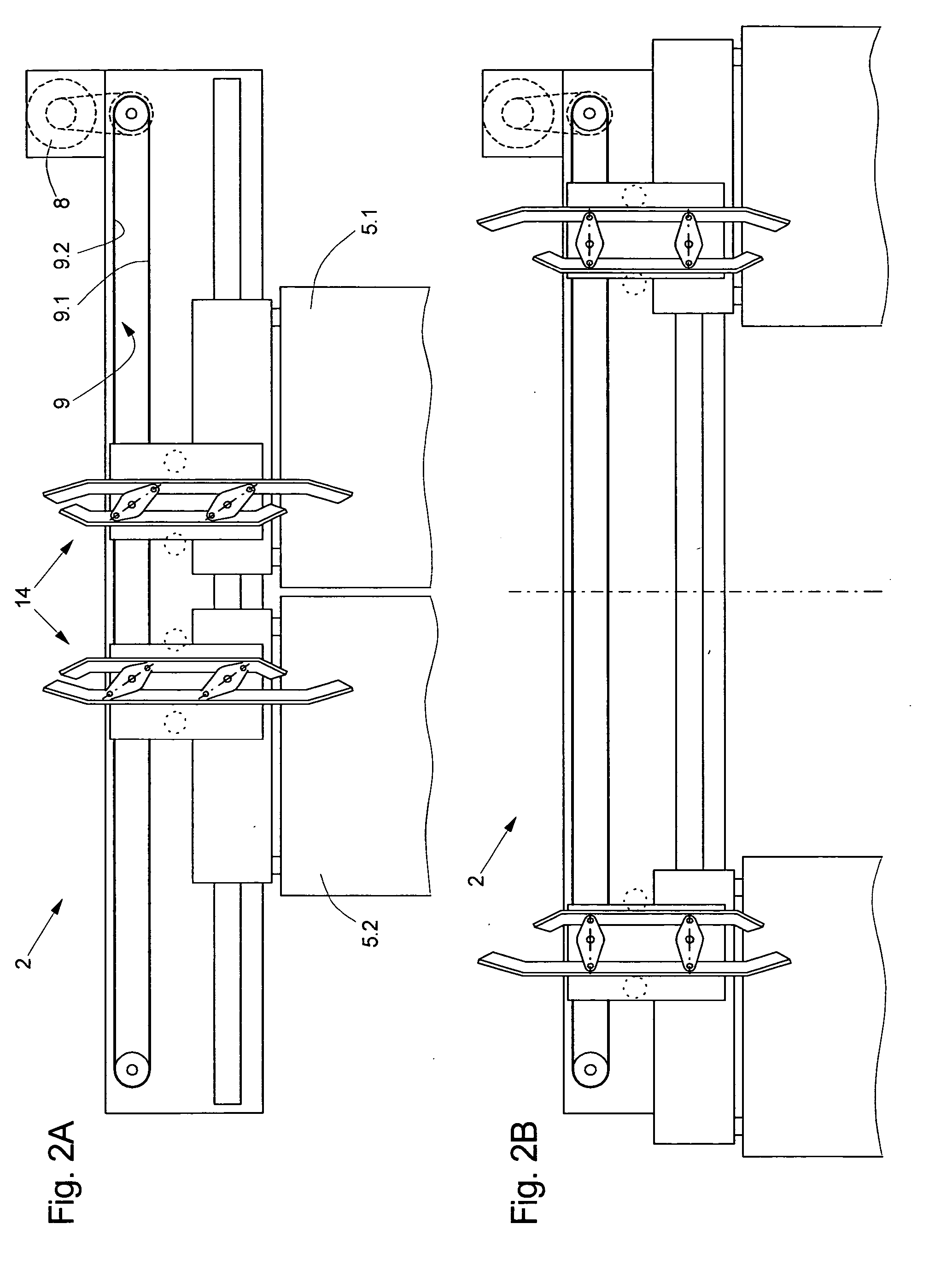 Elevator door drive device