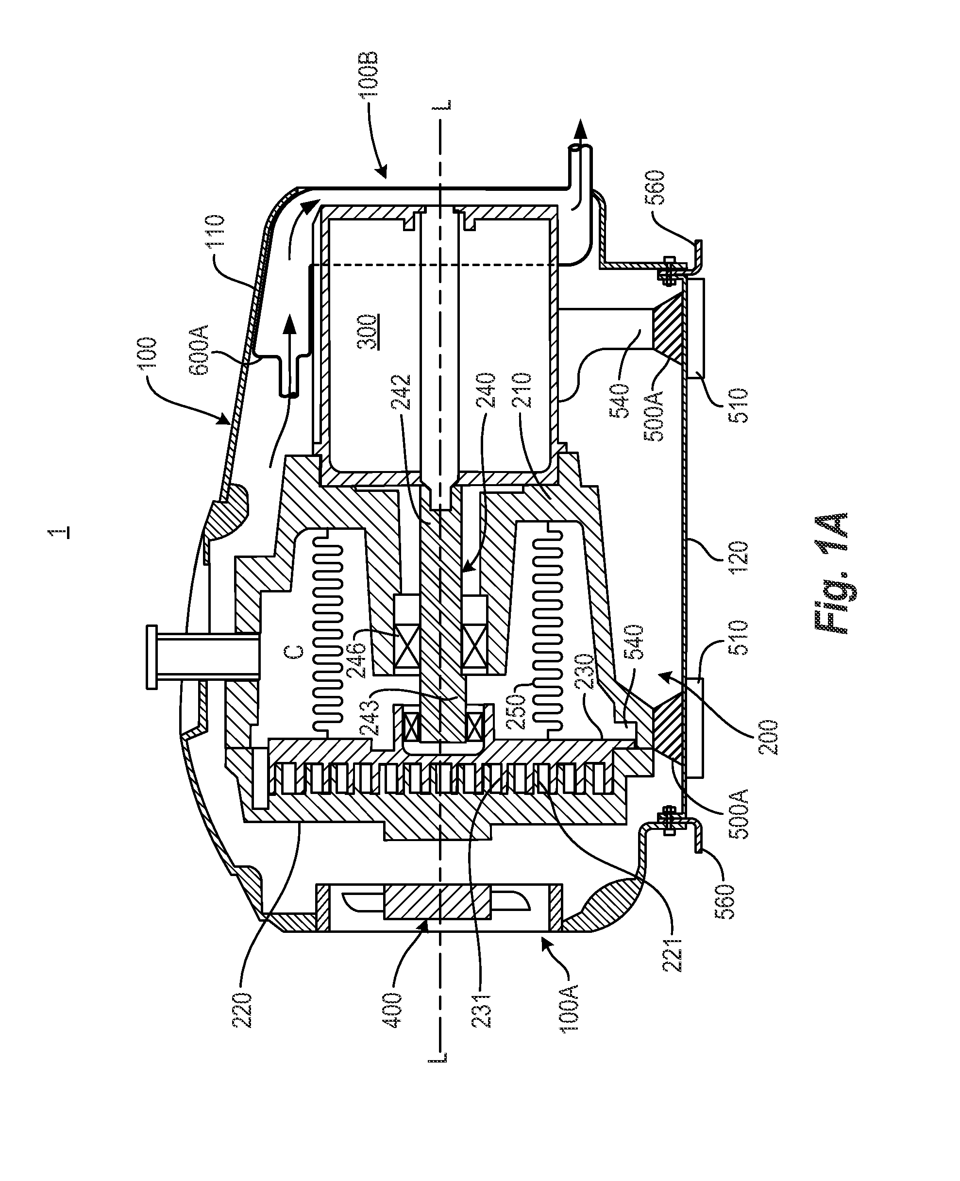 Vibration/noise management in a scroll compressor