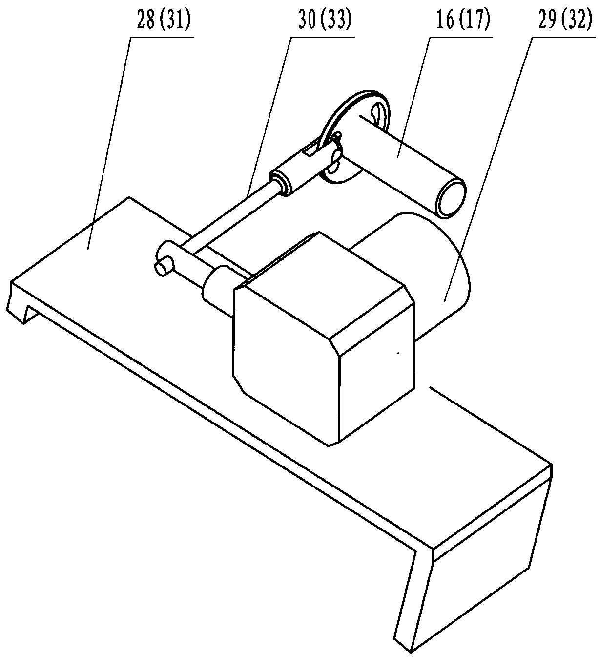 Performance detection device for ejection control mechanism and application method thereof