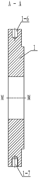 Tooling for machining steam turbine condenser air extraction pipe