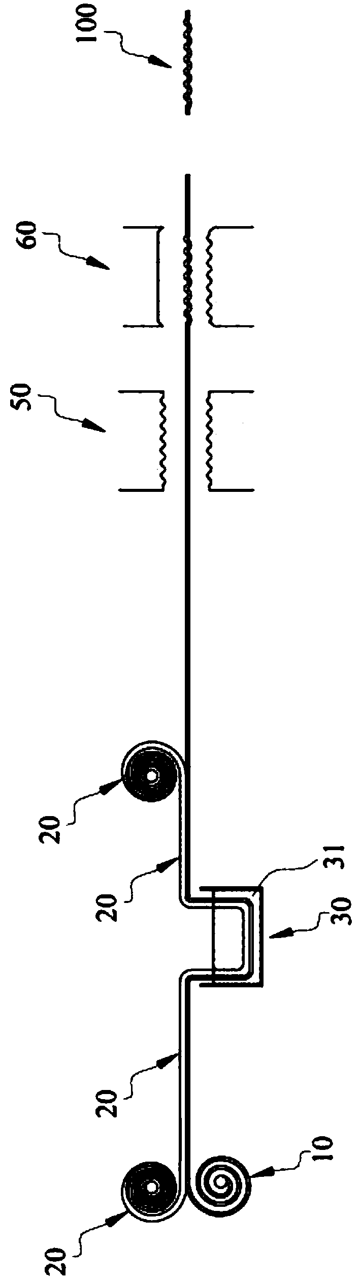 Damper manufacturing method using auxiliary materials to assist impregnation