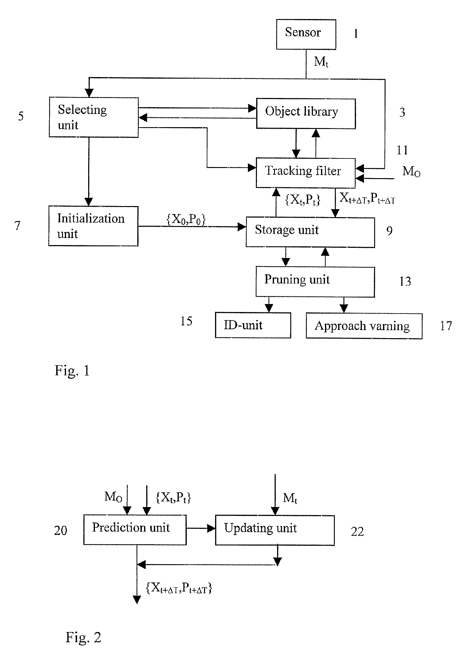 Tracking of a moving object