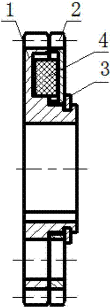 Anti-backlash gear device