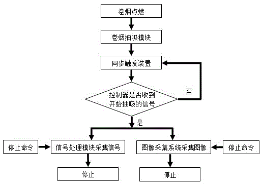 System and method for simultaneous determination of pressure dropping changes and combustion speeds during cigarette combustion