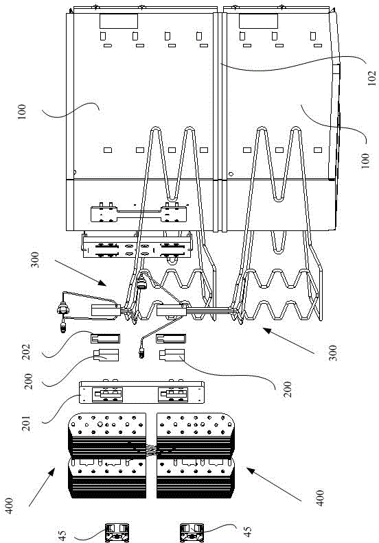 Semiconductor refrigerating equipment