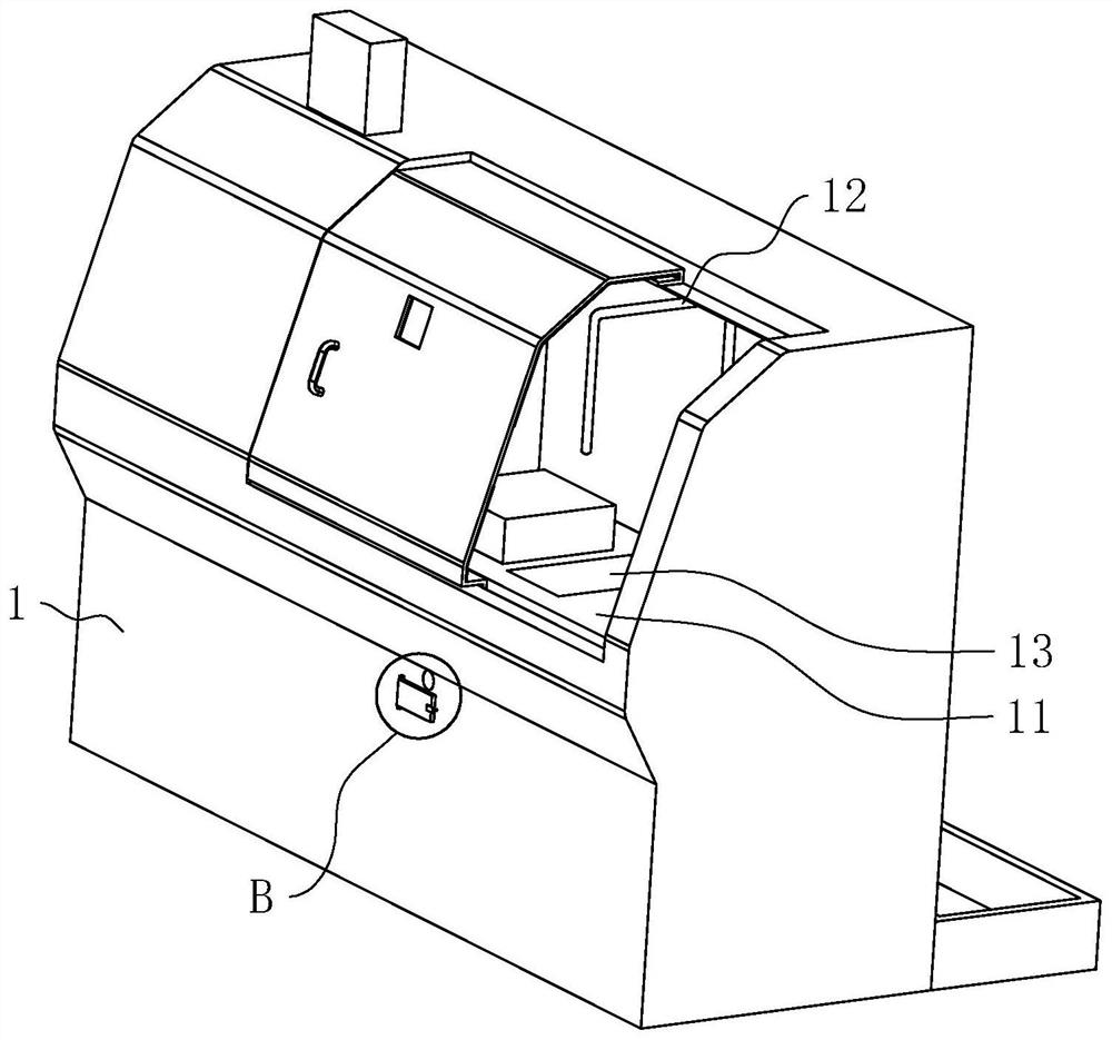 A CNC machine tool