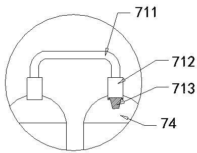 Lung function training device for respiratory medicine department