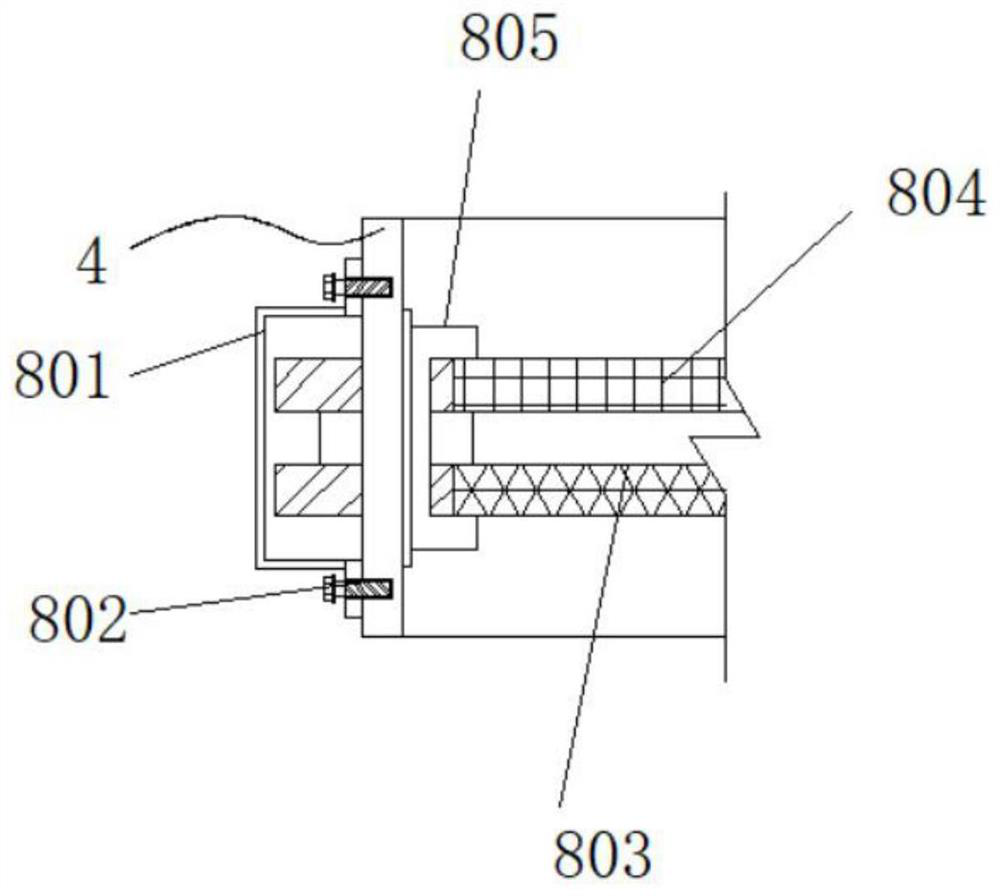 Recyclable cooling water circulation device for non-woven fabric production