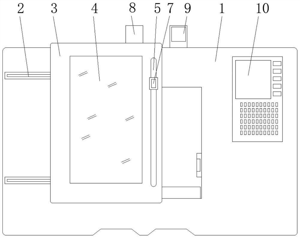 A Machining Center Facilitating Workpiece Turning Operation