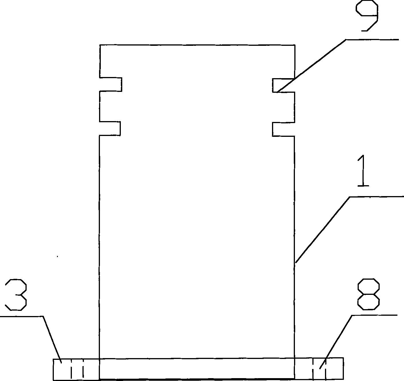 Connecting and replacing construction method for underground water supply glass reinforced plastic sand pipes and steel pipes