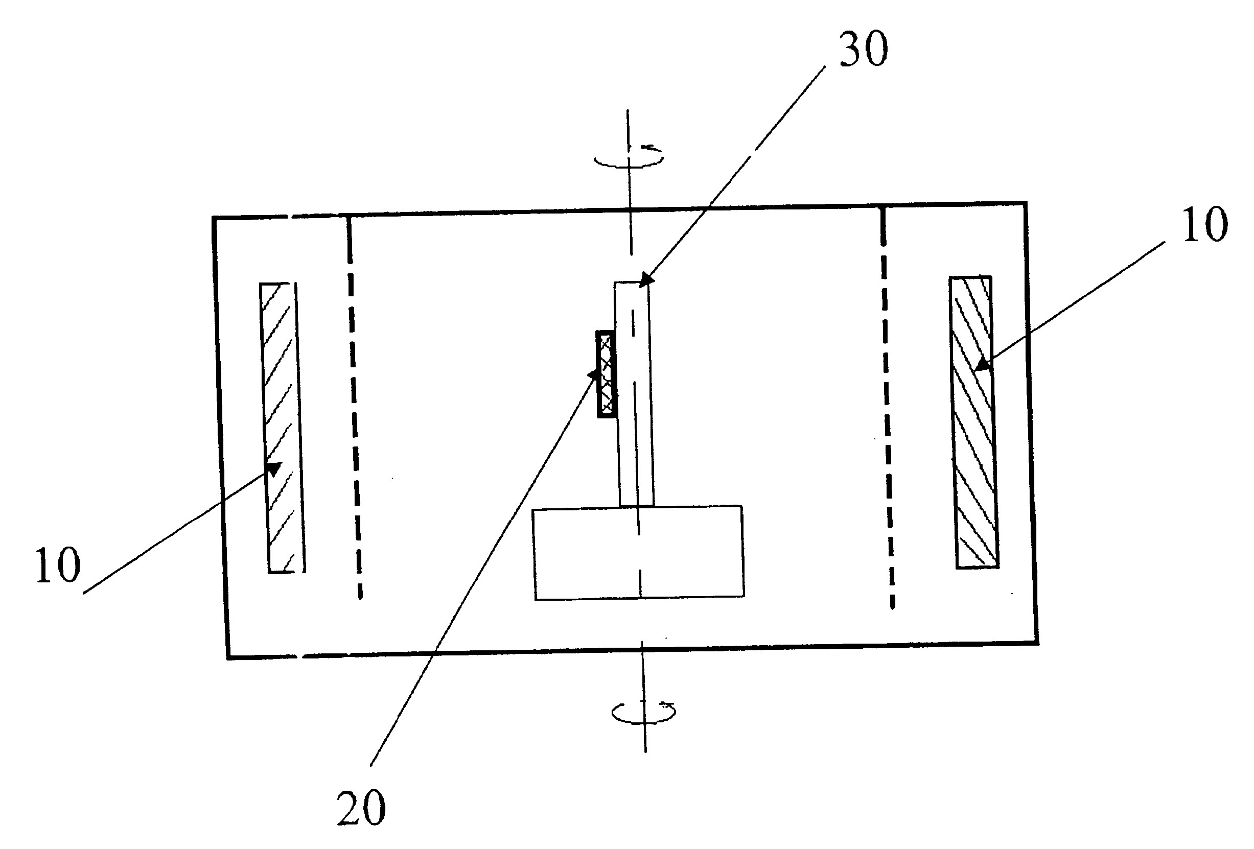 Method for making a nano-stamp and for forming, with the stamp, nano-size elements on a substrate