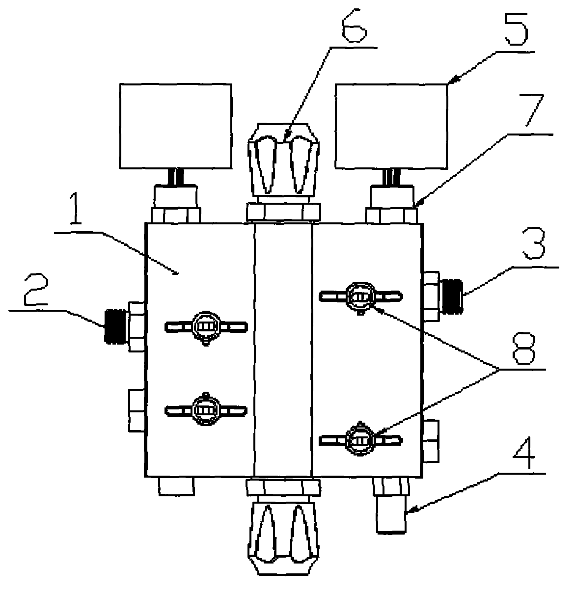 Oxygen second level voltage stabilizer