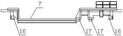 Tool clamp for transverse automatic welding of large spherical shell structure and assembling method