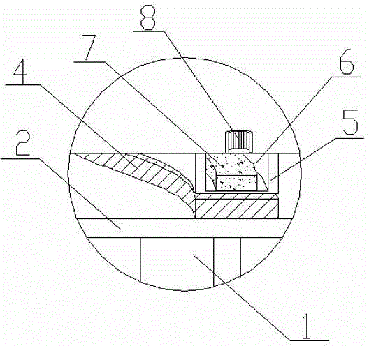 Passive high-temperature superconducting magnetic levitation rotating dining-table