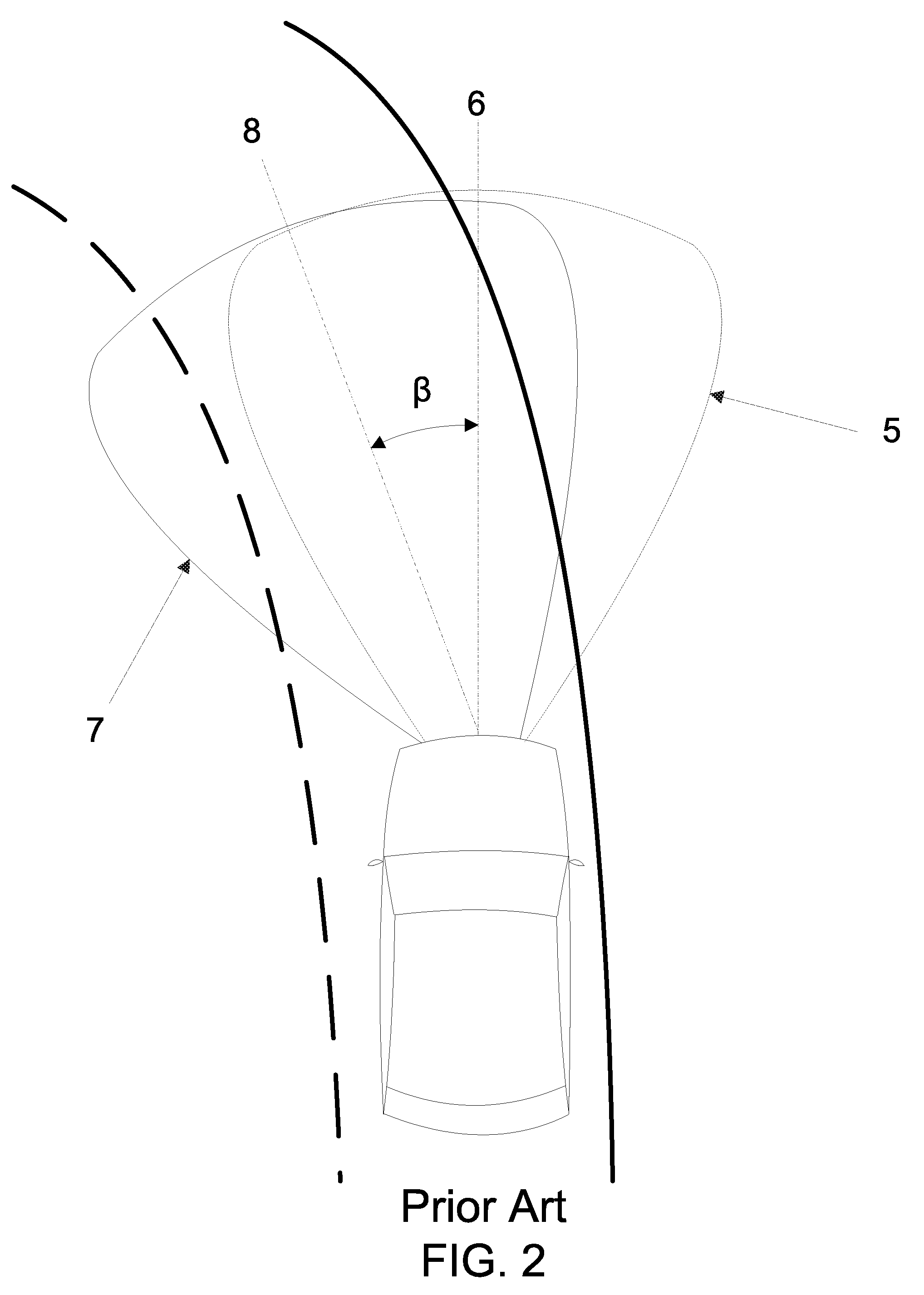 System and method for electronic adaptive front-lighting